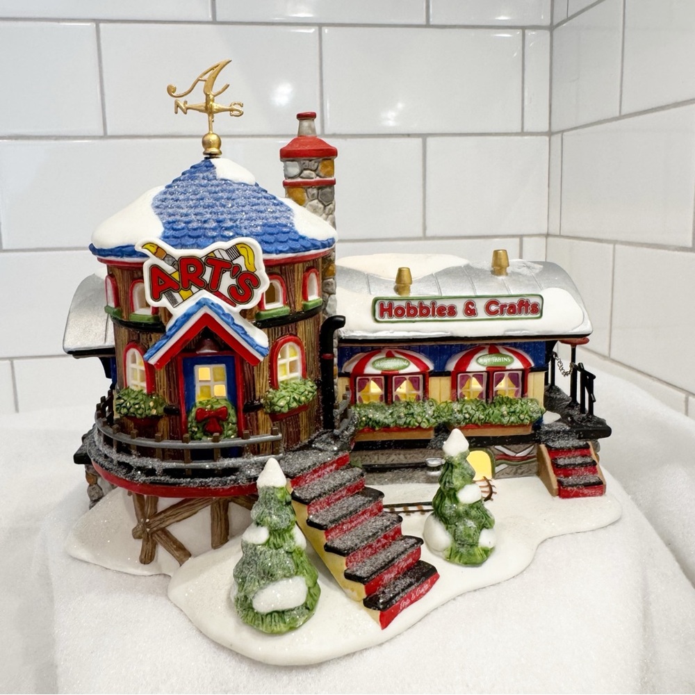 Dept 56 | “Art’s Hobbies & Crafts” | North Pole Series